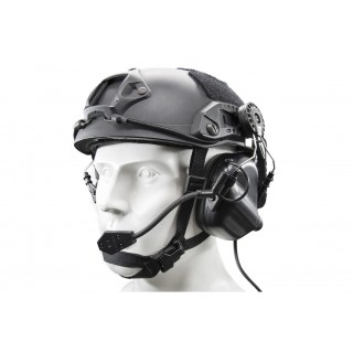 ANTIFOANE ACTIVE MODEL M32H PLUS  COMUNICATIE - PENTRU CASCA FAST - BLACK