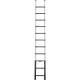 SCARA TELESCOPICA MODEL RESCUE - 3.5M - BLACK - STEP COVERS - TYPE B
