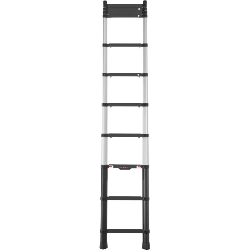 SCARA TELESCOPICA MODEL RESCUE - 3.5M - BLACK - STEP COVERS - TYPE B