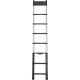 SCARA TELESCOPICA MODEL RESCUE - 3.5M - BLACK - STEP COVERS - TYPE B