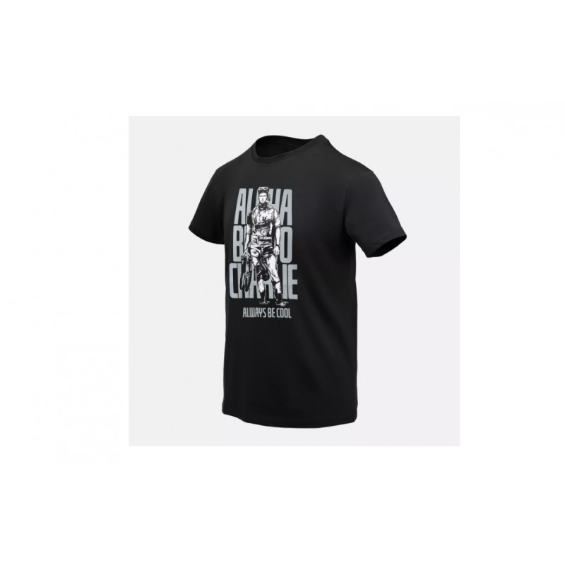 HELIKON TEX MAGLIETTA/T-SHIRT - ABC ALFA BRAVO CHARLIE - NERO
