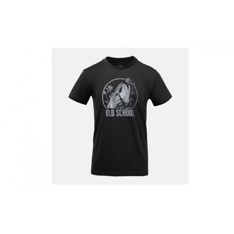 HELIKON TEX MAGLIETTA/T-SHIRT OLD SCHOOL - NERO