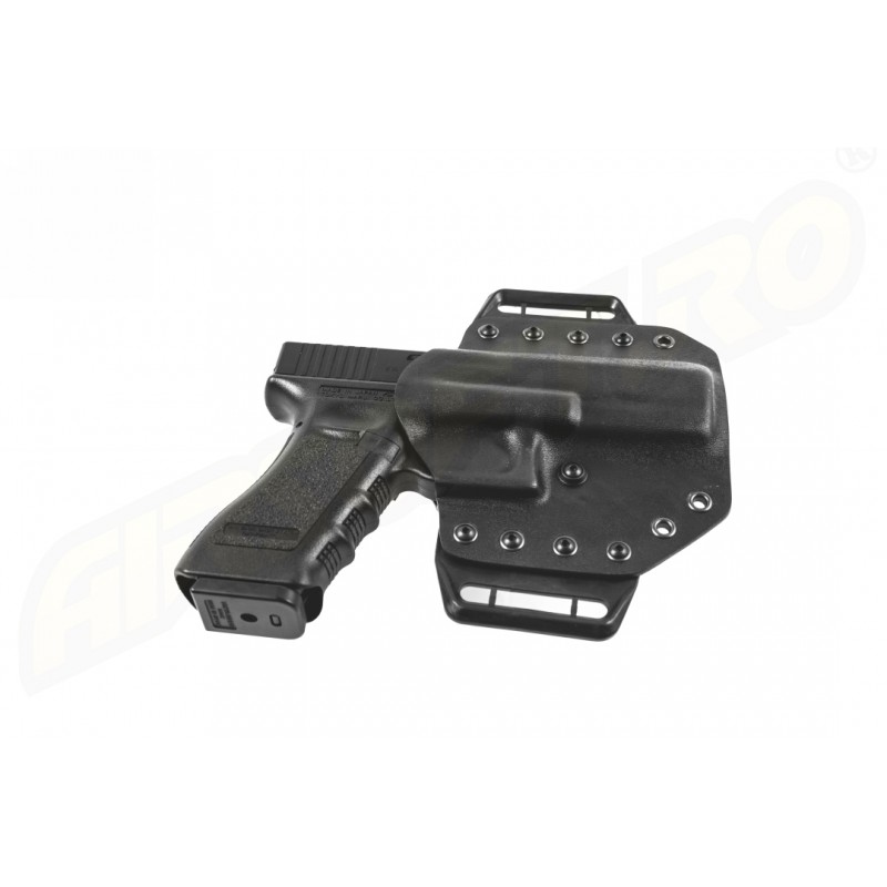TEACA EVO ONE PRIME - KYDEX - REGLABILA PE TREI NIVELE - PENTRU GLOCK17 GEN. 4 TEACA EVO ONE PRIME - KYDEX - REGLABILA PE TREI NIVELE - PENTRU GLOCK17 GEN. 4