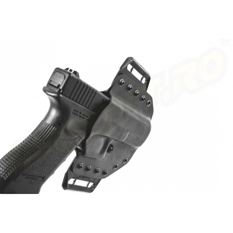 TEACA EVO ONE PRIME - KYDEX - REGLABILA PE TREI NIVELE - PENTRU GLOCK17 GEN. 4 TEACA EVO ONE PRIME - KYDEX - REGLABILA PE TREI NIVELE - PENTRU GLOCK17 GEN. 4