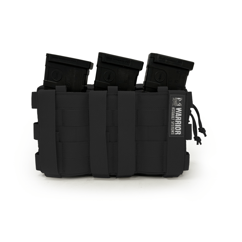 TRIPLO SNAP MAG UTILITY POUCH - NERO