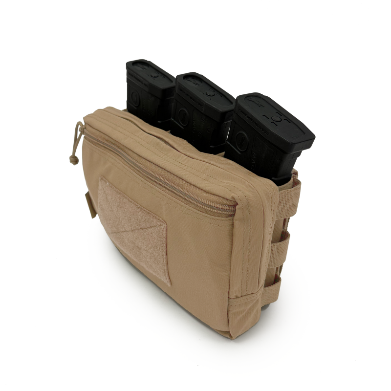 TRIPLO SNAP MAG UTILITY POUCH - COYOTE TAN