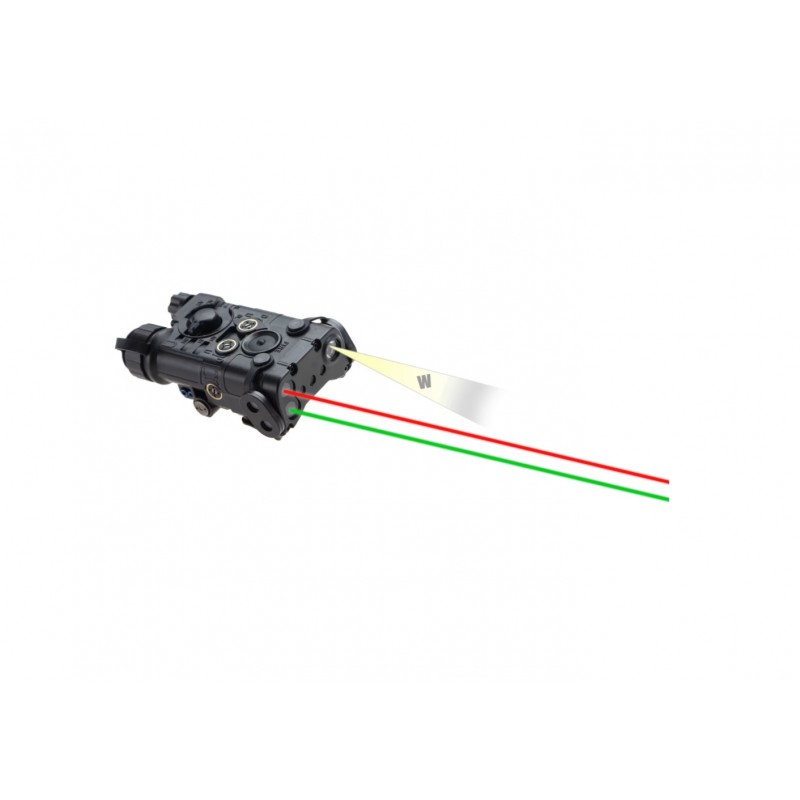 L-3 NGAL ILLUMINATOR / LASER MODULE GREEN + RED + IR - BLACK