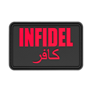 PATCH CAUCIUC - INFIDEL - BLACKMEDIC