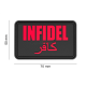 PATCH CAUCIUC - INFIDEL - BLACKMEDIC