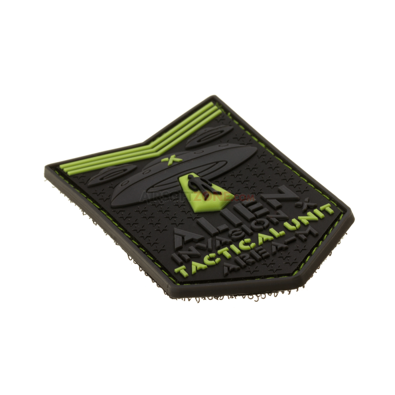 PATCH CAUCIUC ALIEN INVASION TACTICAL UNIT