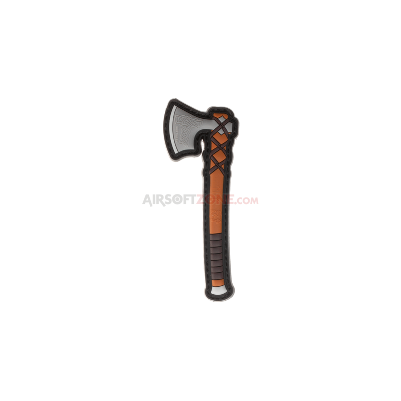 PATCH CAUCIUC VIKING NORTHMEN AXE - COLOR