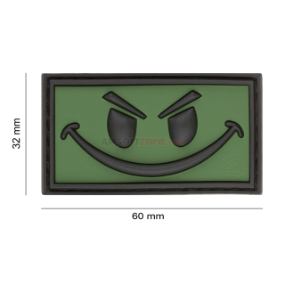 PATCH CAUCIUC - EVIL SMILE - FOREST