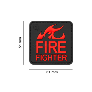PATCH CAUCIUCAT - FIRE FIGHTER - BLACKMEDIC