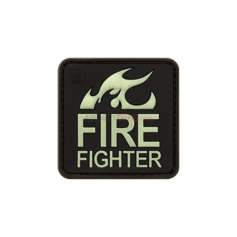 PATCH CAUCIUCAT - FIRE FIGHTER - GLOW IN THE DARK