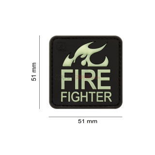 PATCH CAUCIUCAT - FIRE FIGHTER - GLOW IN THE DARK