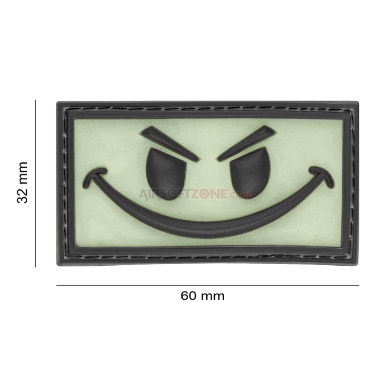 PATCH CAUCIUCAT - EVIL SMILE - GLOW BACK
