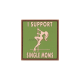 PATCH CAUCIUC - MESAJ I SUPPORT SINGLE MUMS - MULTICAM