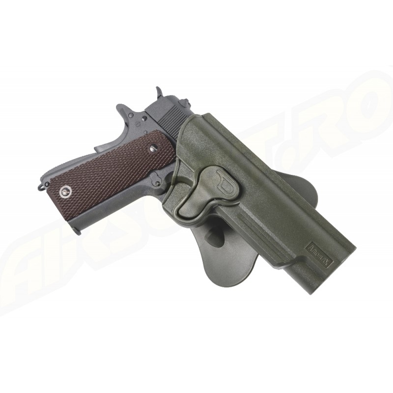 Amomax Fondina rigida in Polimero per Colt 1911 4″ - OD