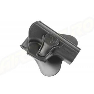 Amomax Fondina rigida in Polimero per MAKAROV - Nera