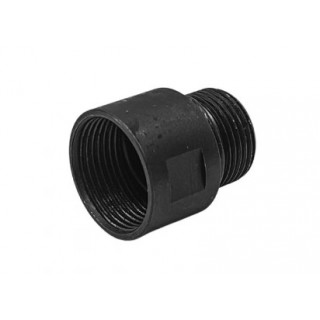 CTM ALUMINIUM SILENCER THREAD ADAPTER  ( 16MM CW > 14MM CCW) CTM ALUMINIUM SILENCER THREAD ADAPTER  ( 16MM CW > 14MM CCW)