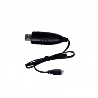 CYMA CARICABATTERIE CON CAVO USB PER BATTERIE AEP/HPA 7.4V LI-PO