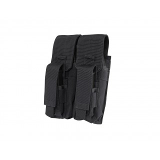 PORT INCARCATOR DUBLU PENTRU AK  - BLACK