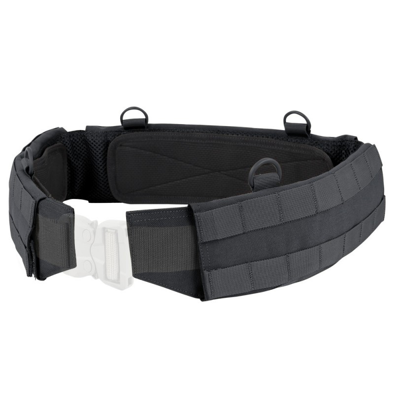 SLIM BATTLE BELT - BLACK