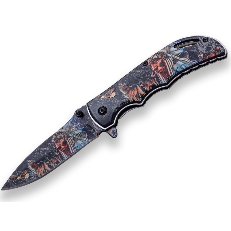 BRICEAG CU DESCHIDERE RAPIDA - 9CM - INDIAN