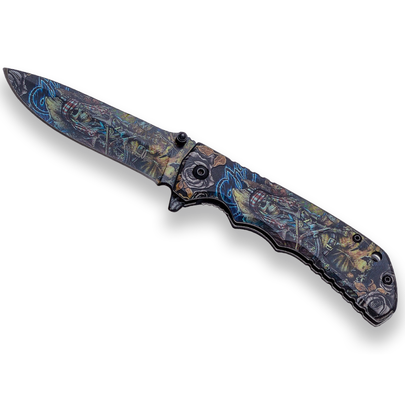 BRICEAG CU DESCHIDERE RAPIDA - 9CM - PIRATE