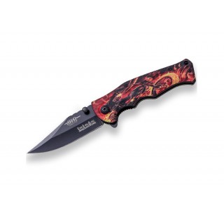 BRICEAG CU DESCHIDERE RAPIDA  - 8.5CM - GHOST RIDER