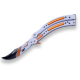 BRICEAG TIP FLUTURE - COUNTER STRIKE GO - YELLOW - 10CM