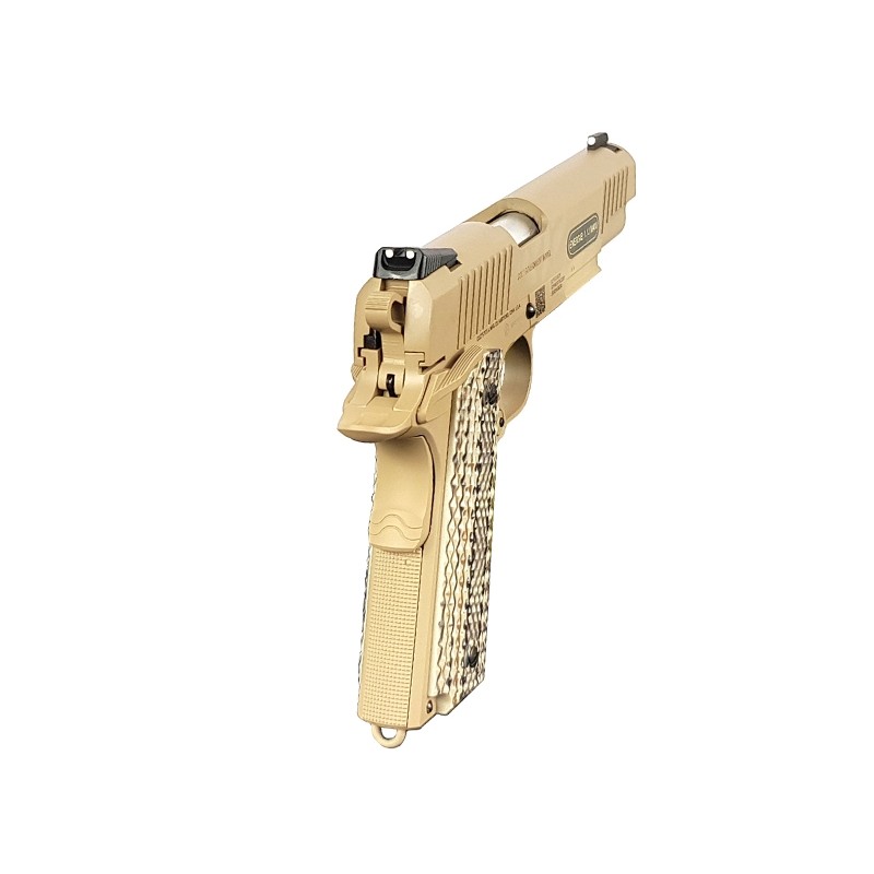 CYBER GUN COLT M45A1 - CO2 - SCARRELLANTE -  TAN