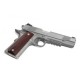 CYBER GUN PISTOLA SOFTAIR COLT 1911 RAIL GUN - CO2 SCARRELLANTE - STAINLESS