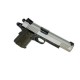 CYBERGUN PISTOLA SOFTAIR COLT 1911 RAIL GUN ® CO2 SCARRELLANTE BLACK DUAL TONE