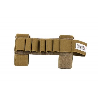 PORT DE 7 CARTUSE DIN CORDURA PT. SHOTGUN - TAN