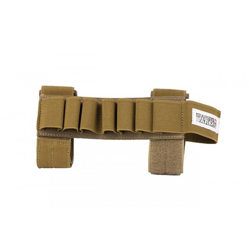PORT DE 7 CARTUSE DIN CORDURA PT. SHOTGUN - TAN