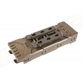 PORT DE 10 CARTUSE DIN POLIMER PT. SHOTGUN - TAN