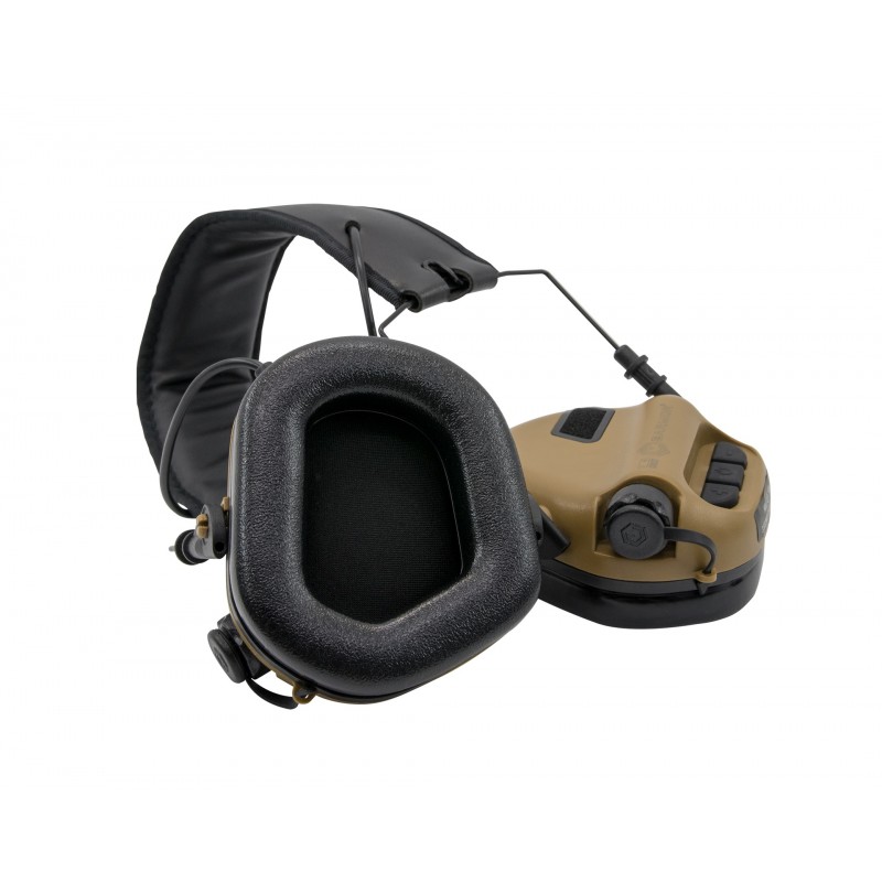EARMOR CUFFIA DI PROTEZIONE ACUSTICA ELETTRONICA M31 - COYOTE