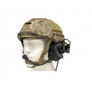 EARMOR PROTEZIONE ACUSTICA CON APPARATO RADIO MILPRO M32X MARK3 CON ADATTATORE FAST HELMET ARC SYSTEM - NERO EARMOR PROTEZIONE ACUSTICA CON APPARATO RADIO MILPRO M32X MARK3 CON ADATTATORE FAST HELMET ARC SYSTEM - NERO