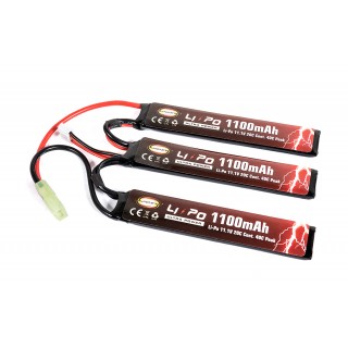 EVOLUTION SOFTAIR BATTERIA  LI-PO - ULTRA POWER - 11.1V - 1100MAH - 20C - 40C EVOLUTION SOFTAIR BATTERIA  LI-PO - ULTRA POWER - 11.1V - 1100MAH - 20C - 40C