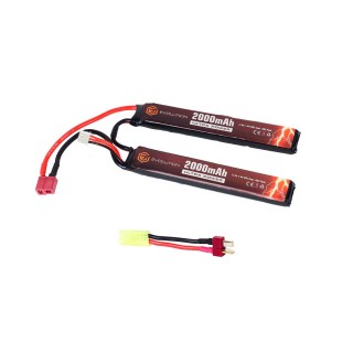 EVOLUTION SOFTAIR BATTERIA ULTRA POWER LIPO 7.4V-2000 mAh 20C - 40C PEAK EVOLUTION SOFTAIR BATTERIA ULTRA POWER LIPO 7.4V-2000 mAh 20C - 40C PEAK