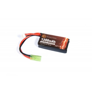 EVOLUTION BATTERIA LI-PO ULTRA POWER 7.4V - 1300 MAH - 20C - MINI-TYPE EVOLUTION BATTERIA LI-PO ULTRA POWER 7.4V - 1300 MAH - 20C - MINI-TYPE