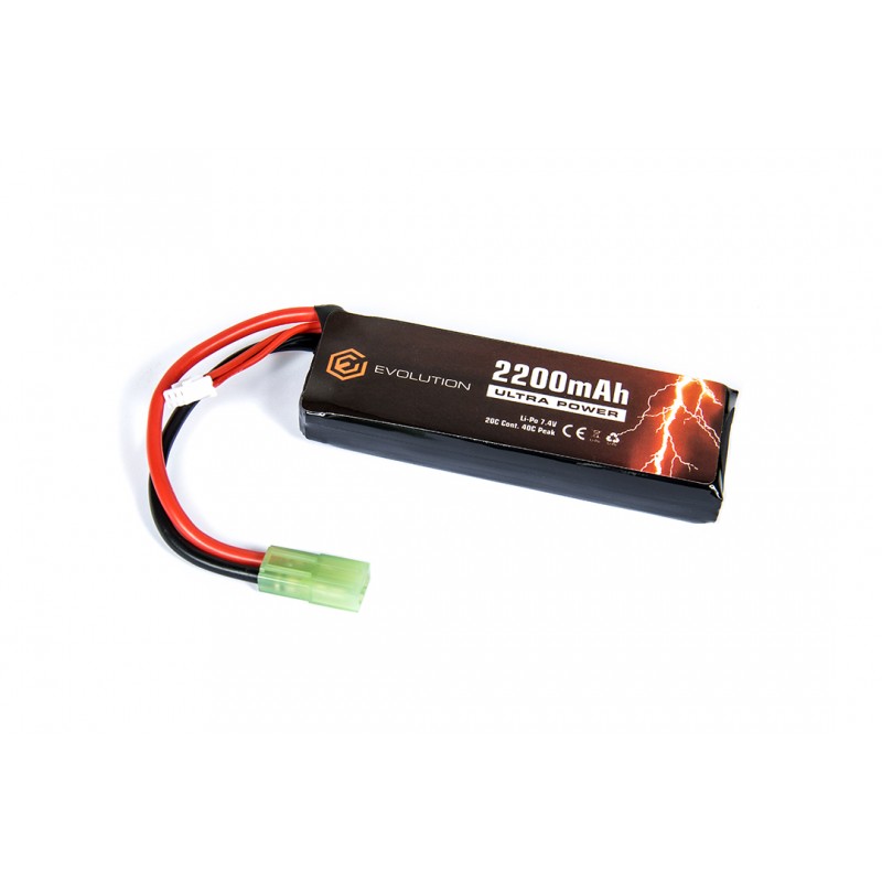 Evolution Batteria LI-PO Ultra Power - 7.4V - 2200MAH - 20C - 40C PEAK