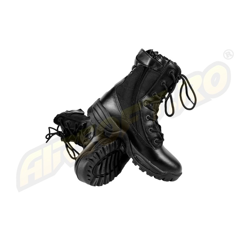STIVALI MODELLO ZIPPER - NERO