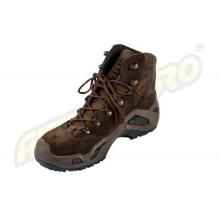 LOWA Z-6S GTX MID TACTICAL BOOTS - DARK BROWN