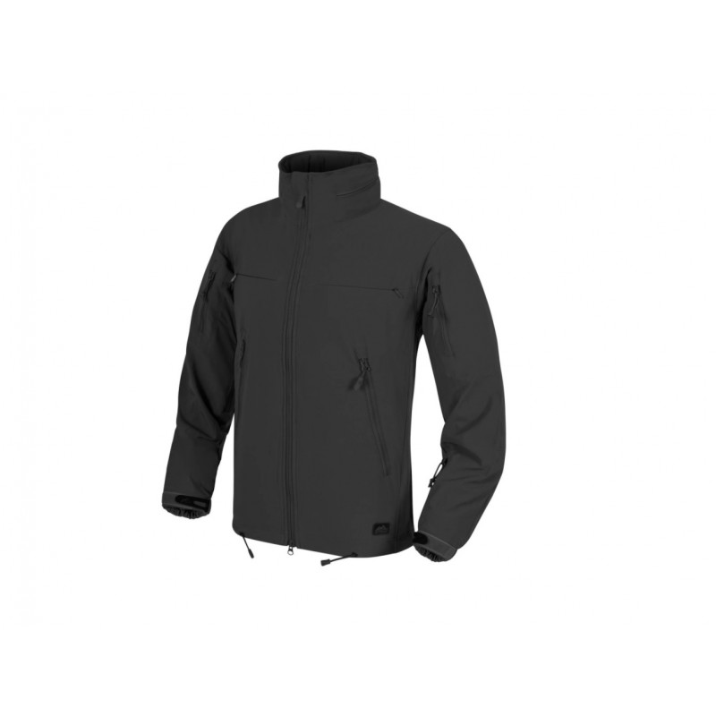 JACHETA COUGAR QSA HID - SOFT SHELL WINDBLOCKER - BLACK