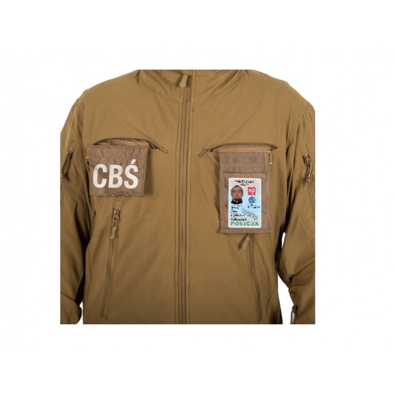 JACHETA COUGAR QSA HID - SOFT SHELL WINDBLOCKER - BLACK