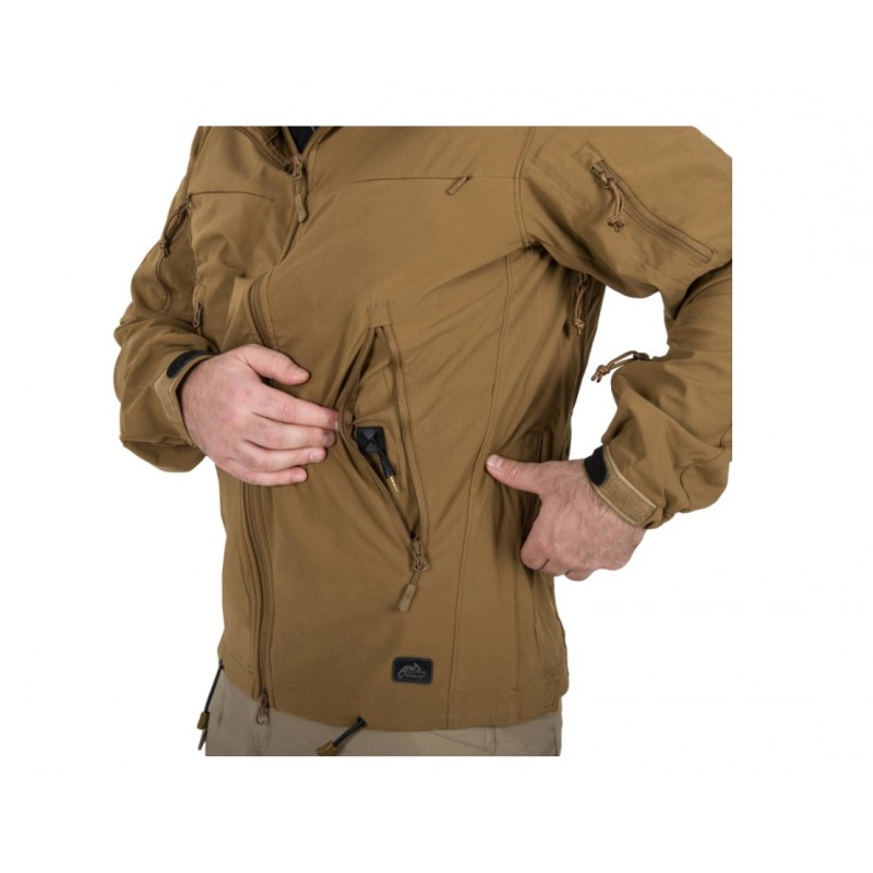 JACHETA COUGAR QSA HID - SOFT SHELL WINDBLOCKER - NAVY BLUE