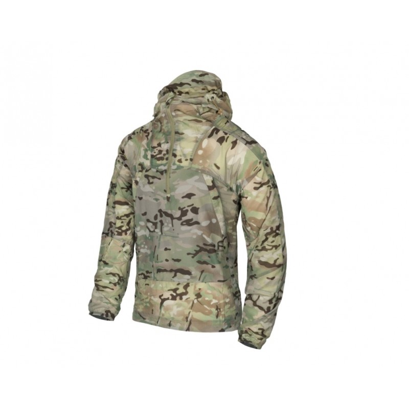 HELIKON TEX GIACCA A VENTO WINDRUNNER® WINDSHIRT - WINDPACK® NYLON - CAMOGROM