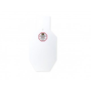 SRT TORSO TARGET - HARDOX 600 STEEL - WHITE SRT TORSO TARGET - HARDOX 600 STEEL - WHITE